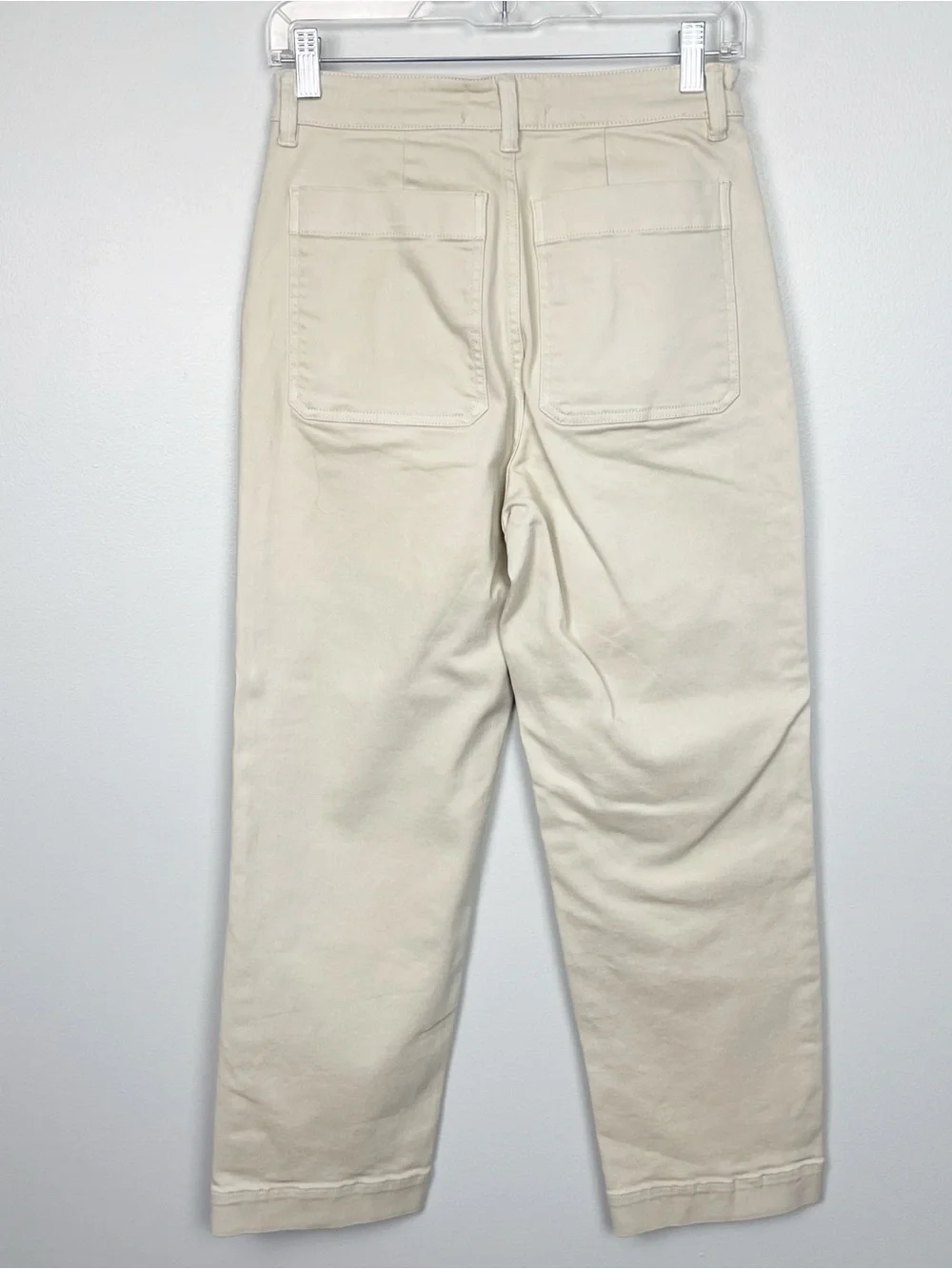 Everlane Utility Chino Pants – Cream/Ivory – Size 4